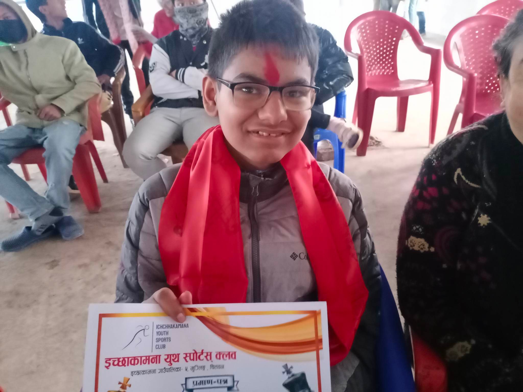 इच्छाकामनाका  पुर्षोत्तम सिलवाललाई जिल्ला स्तरीय बुद्धिचाल प्रतियोगिताको उपाधि
