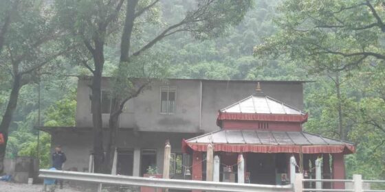 मुग्लिन-नारायणगढ सडकखण्डको जलबिरेमा  अस्थायी प्रहरी पोष्ट  स्थापना
