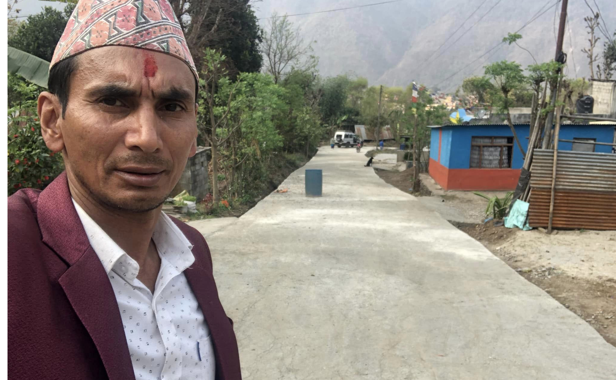 सार्वजनिक जग्गा संरक्षण अभियानमा  वडाध्यक्ष उप्रेती