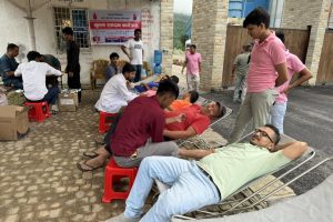 बाह्रसिङ्गे कुरिनटारमा रक्तदान कार्यक्रम सम्पन्न