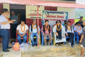 इच्छाकामनाका २२ चेपाङ परिवारलाई नयाँ घर हस्तान्तरण