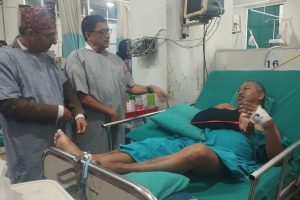 बाघको आक्रमणबाट घाइते भएका श्रेष्ठको उपचारमा प्रदेश सरकारले सहयोग गर्छ : मन्त्री सिलवाल