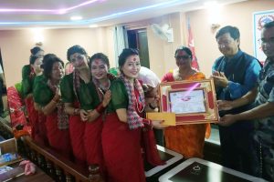 इच्छाकामना गाउँपालिकाको तीजगीत प्रतियोगितामा मुग्लिनको इच्छाकामना त्रिवेणी कलाकेन्द्र पहिलो