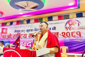 नेपाल तमू विद्यार्थी छोंध धींको केन्द्रिय अध्यक्षमा पवन गुरुङ